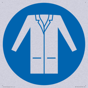 Custom Mandatory: Wear a lab coat